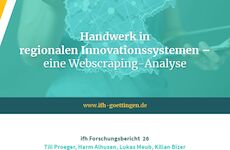 Neue Studie zum Handwerk in regionalen Innovationssystemen