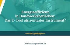 Neue Studie zum E-Tool als zentrales Instrument des betrieblichen Energiemanagements
