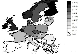 Energy efficiency of residential buildings in the European Union – An exploratory analysis of cross-country consumption patterns