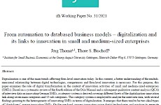 Neue Studie zum Zusammenhang zwischen Digitalisierung und Innovation in KMU