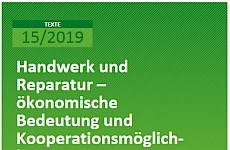 "Handwerk und Reparatur" – neue Studie des ifh Göttingen