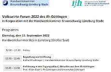 Volkswirte-Forum am 13.-14. September 2022 in Lüneburg